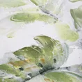Obraz NATURAL ręcznie malowany na płótnie - 100 x 100 cm - zielony 2