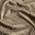 Zasłona MARSALA z miękkiej welwetowej tkaniny zdobiona przecieranym szampańskim nadrukiem - 140 x 250 cm - brązowy 10
