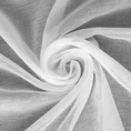 Firana LAYLA z gładkiej jednokolorowej etaminy na taśmie flex - 140 x 270 cm - biały 9