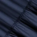 Zasłona LENA z falbaną z tkaniny o płóciennym splocie - 140 x 260 cm - granatowy 12
