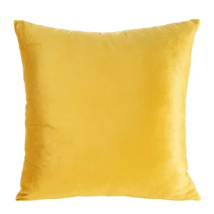 Miękka i puszysta poszewka z jednokolorowego welwetu z połyskiem Miękka i puszysta poszewka z jednokolorowego welwetu z połyskiem - 40 x 40 cm