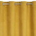 Zasłona LILI z falującym wytłaczanym  wzorem - 140 x 250 cm - miodowy 7