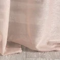 Firana SHELLY z efektem drobnego deszczyku - 140 x 300 cm - różowy 3