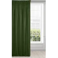 Zasłona ADELAIDE z miękkiej tkaniny o zamszowym chwycie i drobnym strukturalnym wzorze - 140 x 270 cm - zielony 2