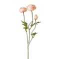 PEŁNIK - JASKIER kwiat sztuczny dekoracyjny - ∅ 5 x 60 cm - pomarańczowy 1
