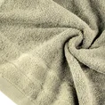 Ręcznik DAMLA z welurową bordiurą - 50 x 90 cm - beżowy 5