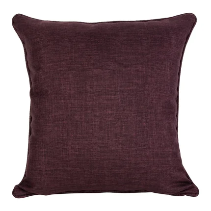 TERRA COLLECTION Poszewka AVINION z tkaniny z efektem melanżu z wypustką na brzegach TERRA COLLECTION Poszewka AVINION z tkaniny z efektem melanżu z wypustką na brzegach - 50 x 50 cm