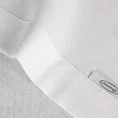 Bieżnik STELLA 2 z tkaniny przypominającej płótno z podwójną listwą na brzegach - 40 x 200 cm - biały 10