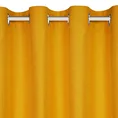 Zasłona ADELAIDE z miękkiej tkaniny o zamszowym chwycie i drobnym strukturalnym wzorze - 140 x 250 cm - musztardowy 4