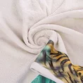 EWA MINGE Ręcznik COLLIN z bordiurą zdobioną fantazyjnym nadrukiem - 50 x 90 cm - beżowy 5