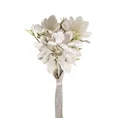 MARGARETKA bukiet mały, kwiat sztuczny dekoracyjny - dł. 35 cm śr. kwiat 8 cm - kremowy 1