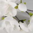 MAGNOLIA  kwiat sztuczny dekoracyjny z plastycznej pianki foamirian - ∅ 17 x 59 cm - biały 2