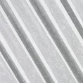 Firana KELLY o strukturze drobnego deszczyku  przetykana srebrną nicią - 300 x 250 cm - biały 13