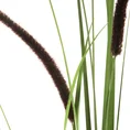TRAWA OZDOBNA Z DŁUGIMI KŁOSAMI, sztuczna roślina dekoracyjna - 53 cm - brązowy 2