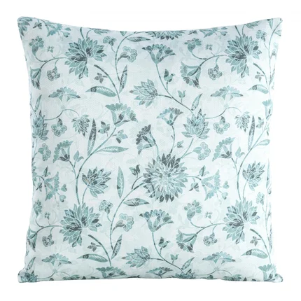 Poszewka FLORE 3 zdobiona kwiatowym printem Poszewka FLORE 3 zdobiona kwiatowym printem - 45 x 45 cm