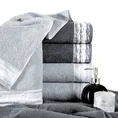DIVA LINE Ręcznik CINDY w kolorze białym, z żakardową bordiurą z połyskiem - 70 x 140 cm - biały 4