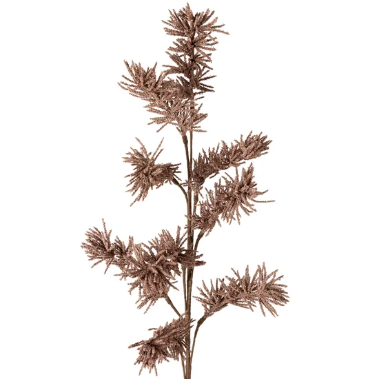 Gałązka ozdobna, kwiat sztuczny dekoracyjny - 74 cm - ciemnoróżowy