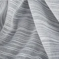 Firana ARIA w poprzeczne prążki z efektem deszczyku, półprzezroczysta - 140 x 250 cm - szary 10