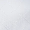 Zasłona żakardowa zdobiona geometrycznym wzorem - 140 x 250 cm - biały 5
