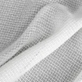 Zasłona CINDY z tkaniny o strukturze gęstej siateczki w stylu eko - 140 x 250 cm - biały 12