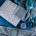 TERRA COLLECTION Ręcznik PALERMO z efektem boucle - 50 x 90 cm - niebieski 4