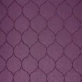 Zasłona RANDALL żakardowa z wzorem plastra miodu - 140 x 250 cm - fioletowy 6