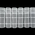 Taśma marszcząca OŁÓWEK, marszczenie 1:3 - 10 cm - transparentny 2