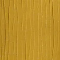 Zasłona RENNATTE żakardowa  ze srebrną błyszczącą nicią i marszczoną powierzchnią - 140 x 250 cm - musztardowy 6