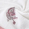 Ręcznik z bawełny BABY dla dzieci z naszywaną aplikacją z wróżką - 50 x 90 cm - biały 5
