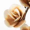 MAGNOLIA - sztuczny kwiat dekoracyjny z pianki foamirian - ∅ 12 x 104 cm - jasnobrązowy 2