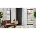 Dekoracja okienna RUBI w stylu eko o ozdobnym splocie z widocznymi nitkami - 140 x 270 cm - biały 4