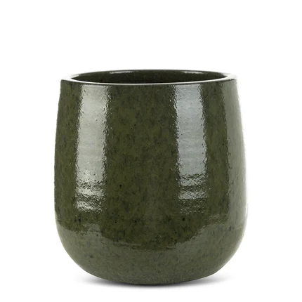 Osłonka ceramiczna TALIA o delikatnej strukturze Osłonka ceramiczna TALIA o delikatnej strukturze - ∅ 19 x 19 cm
