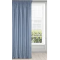 Zasłona ADELAIDE z miękkiej tkaniny o zamszowym chwycie i drobnym strukturalnym wzorze - 140 x 270 cm - ciemnoniebieski 2