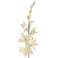 LILIA DŁUGOKWIATOWA Sztuczny kwiat dekoracyjny z pianki foamirian - ∅ 19 x 108 cm - kremowy 1