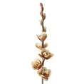 MAGNOLIA - sztuczny kwiat dekoracyjny z pianki foamirian - ∅ 12 x 104 cm - jasnobrązowy 1