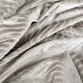 Zasłona LUSSI z lśniącego welwetu z żakardowym wzorem - 140 x 250 cm - jasnobeżowy 8