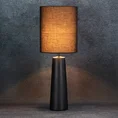 Lampa dekoracyjna LIA z matowym abażurem - ∅ 24 x 69 cm - czarny 2