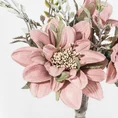 MARGARETKA bukiet mały, kwiat sztuczny dekoracyjny - dł. 35 cm śr. kwiat 8 cm - pudrowy róż 2