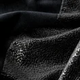 Zasłona AMELIA z dwóch rodzajów miękkiego welwetu w eleganckiej czerni - 140 x 270 cm - czarny 10