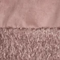 DIVA LINE Zasłona ALICIA z welwetu z ozdobną listwą puszystej tkaniny - 140 x 250 cm - różowy 7