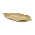 Egzotyczny liść patera dekoracyjna złota - 30 x 16 x 2 cm - złoty 2