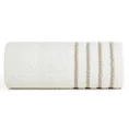Ręcznik klasyczny JASPER z bordiurą podkreśloną delikatnymi paskami - 30 x 50 cm - kremowy 3