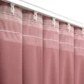 Zasłona MADLEN z gładkiego i miękkiego welwetu - 140 x 300 cm - różowy 8