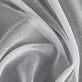 Firana ANGELA z efektem deszczyku półprzezroczysta, matowa - 140 x 270 cm - biały 6