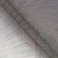 PIERRE CARDIN bieżnik welwetowy GOJA z błyszczącym nadrukiem w formie liści miłorzębu - 40 x 140 cm - szary 5