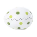 Jajko wielkanocne - dekoracyjne puzderko NATI - 9 x 7 x 7 cm - biały 1