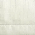 Obrus JOVITA z drobnym nieregularnym wzorem i ozdobną listwą oraz srebrną lamówką - 85 x 85 cm - kremowy 4