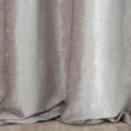 Zasłona CLAIRE z lśniącej tkaniny szenilowej - 140 x 250 cm - różowy 3