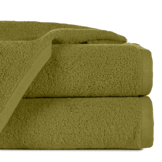 EUROFIRANY CLASSIC Ręcznik GŁADKI jednokolorowy klasyczny - 50 x 90 cm - zielony