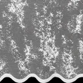 Tkanina firanowa żakardowa o nieregularnym wzorze wykończona połyskiem - 250 cm - biały 4